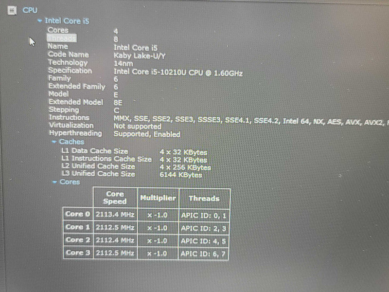 Lenovo ThinkPad E15| i5-10210u| 8GB DDR4| 256GB SSD  β Lap200