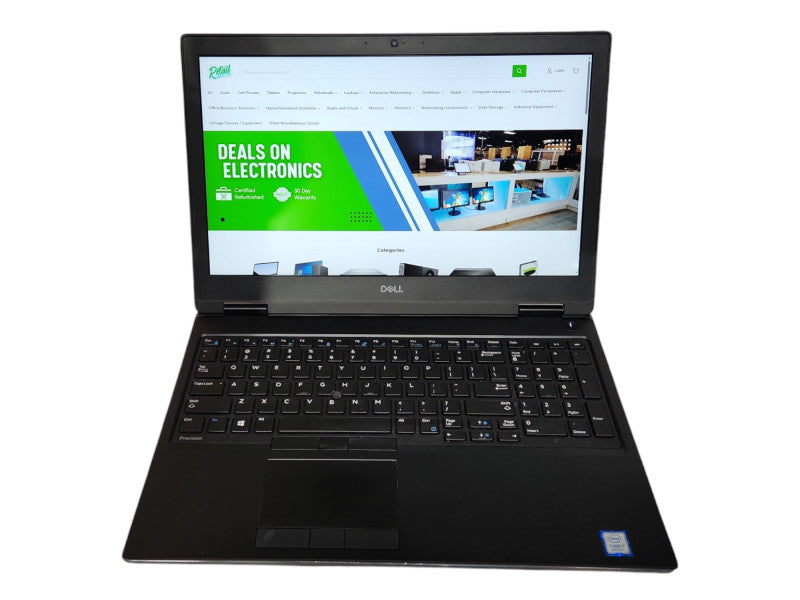 Dell Precision 7530 Laptop, i7-8850H 2.60GHz, 32GB DDR4, 512GB NVMe, P2000  Lap200