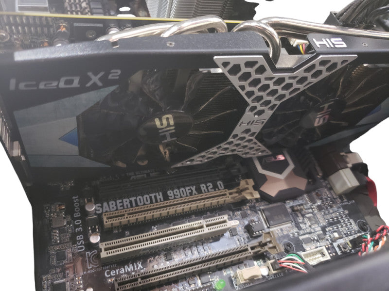 Custom Gaming Desktop Sabertooth 990FX R2.0|AMD FX8120 CPU|8GB RAM|4GB GPU R9