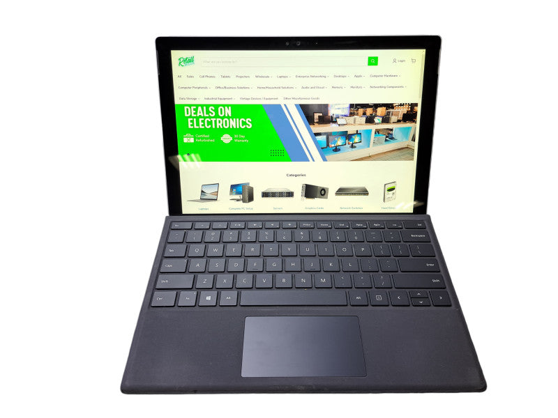 Microsoft Surface Pro 4 1724 | i5-6300U @2.4GHz | 8GB RAM | 256GB SSD *READ* Q