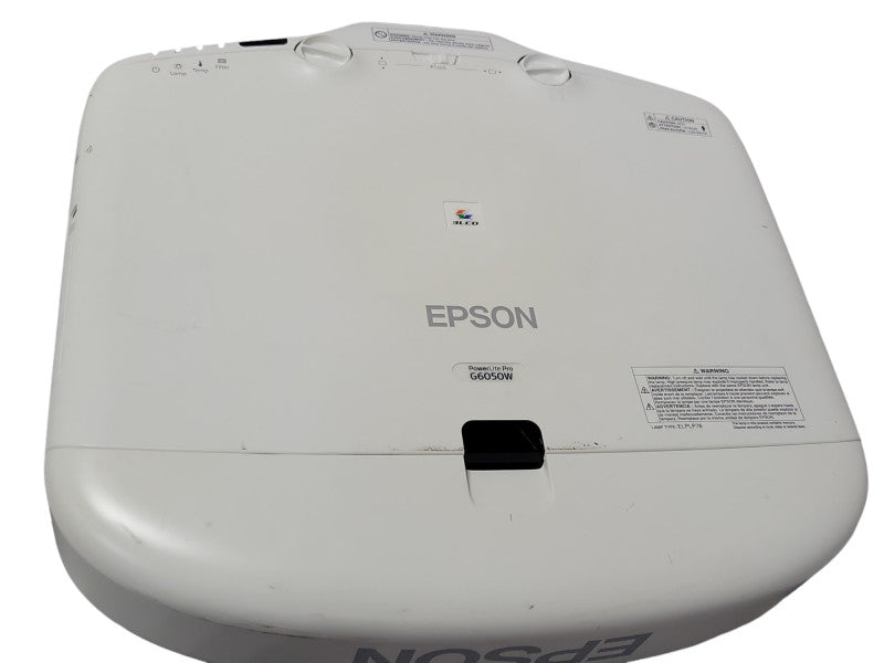 Epson PowerLite Pro G6050W Projector 5500 Lumens HDMI 2054 Hrs, No Remote _