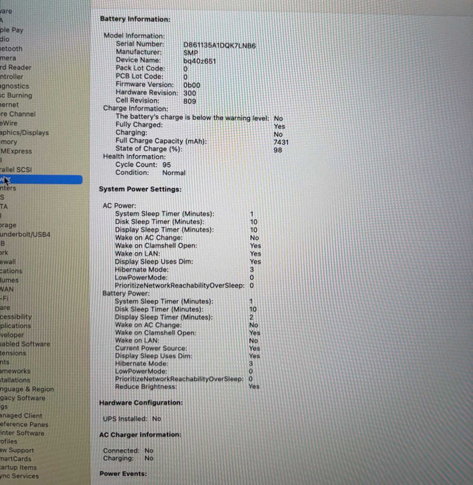Apple MacBook Pro 16-inch 2019 i7-9750H Radeon Pro 5300M 32GB RAM 512SSD READ