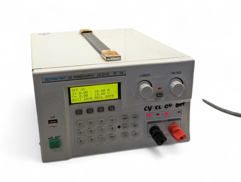 30V 10A Benchtop Programmable Switching DC Power Supply USB interface READ  -