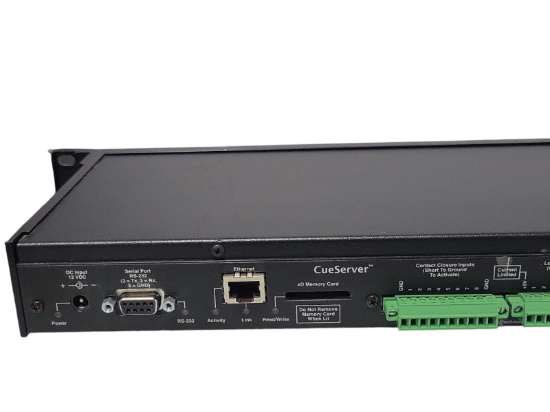 Interactive Technologies CueServer CS-800, READ _