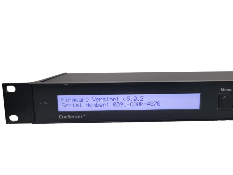 Interactive Technologies CueServer CS-800, READ _