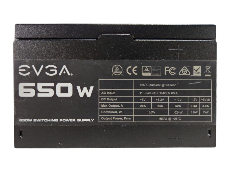 EVGA 650 N1 100-N1-0650-L1 650 W Power Supply