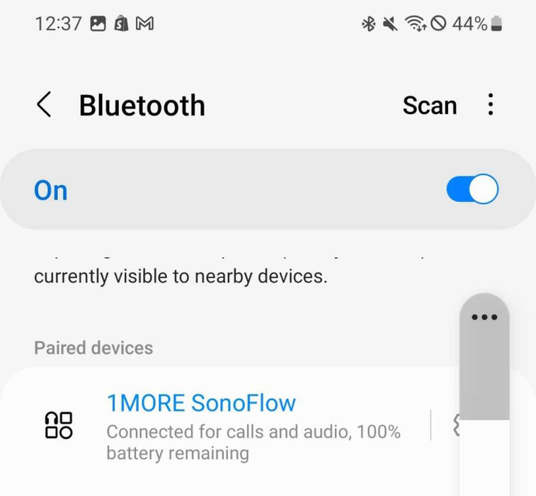 1MORE SonoFlow Active Noise Canceling Bluetooth Wireless Headphones _