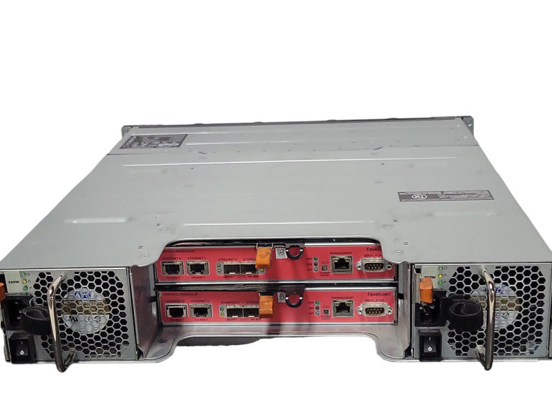 Dell EqualLogic PS4210 SAN Storage Array w/ 2x Controller 19 Modules, 2x PSU _