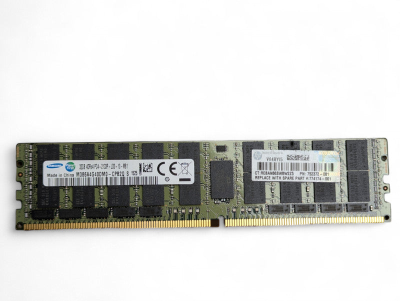 32GB DDR4 Samsung Server Ram Module 4DRx4 PC4-2133P-LD010-MB1 Q-