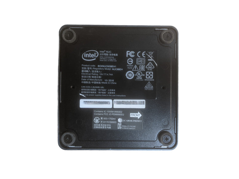 Intel NUC BOXNUC8i5BEH1 Mini PC | Core i5-8259U | 8GB DDR4 | No HDD