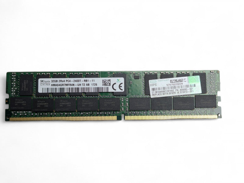 32GB DDR4 2Rx4 2400T Server Memory Modules Mixed Brands  Q-