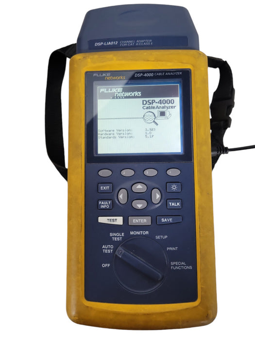 Fluke Networks DSP-4000 Cable Analyzer & DSP-4000SR !