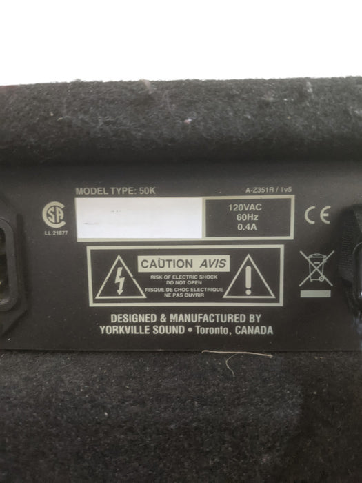 Yorkville 50K Mixer Amp | A-Z351R/1v5 | *READ*