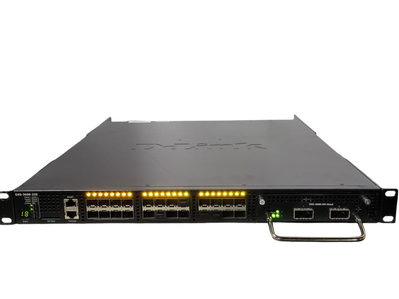 Dlink DXS-3600-32S 24-Port L3 Stackable 10G Fiber Managed Switch w/ DXS-3600- _
