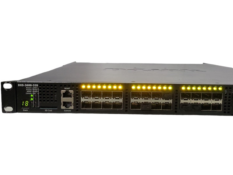 Dlink DXS-3600-32S 24-Port L3 Stackable 10G Fiber Managed Switch w/ DXS-3600- _