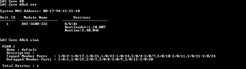 D-LINK DXS-3600-32S-SI