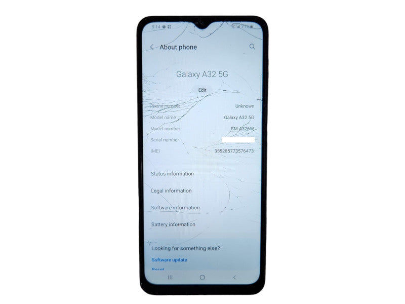 Samsung Galaxy A32 5G 64GB (SM-A326W), Unlocked, READ