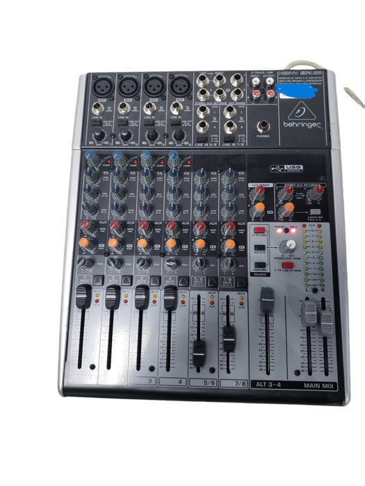 Behringer XENYX-1204USB 12-Channel USB Audio Mixer with Effects