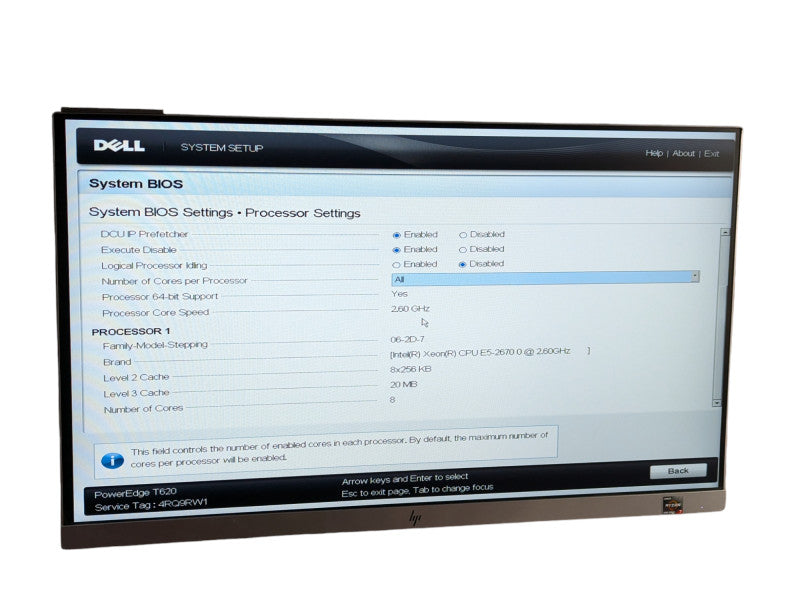 DELL PowerEdge T620 Intel Xeon E5-2680 0 @ 2.60Ghz 96GB RAM H710P RAID  -
