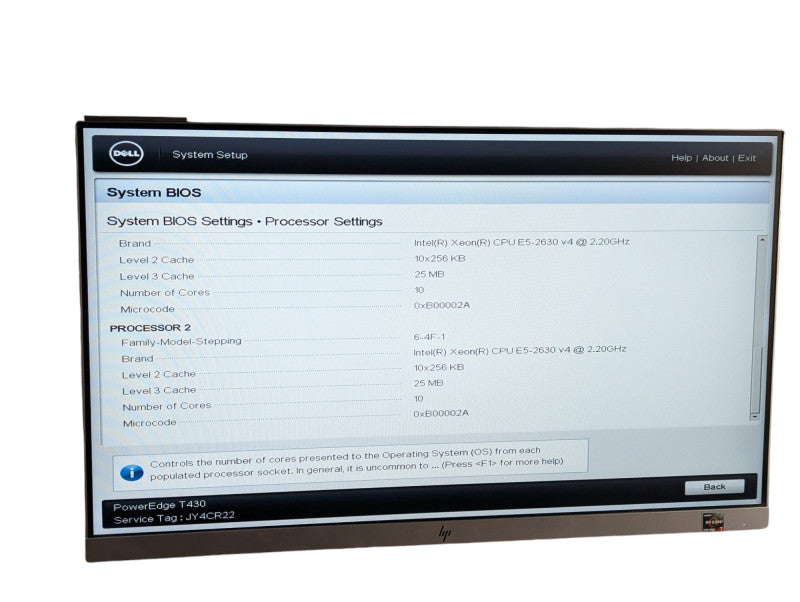 DELL PowerEdge T430 2x Intel Xeon E5-2630 v4 @ 2.20Ghz 32GB RAM -