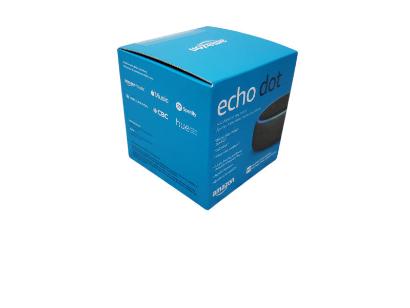 Amazon Echo Dot (3rd Gen) Smart Speaker in Charcoal Fabric Brand New Sealed