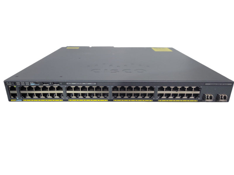 Cisco WS-C2960XR-48FPD-I | 48-Port Gigabit PoE+ 740W Switch 2x PSU !