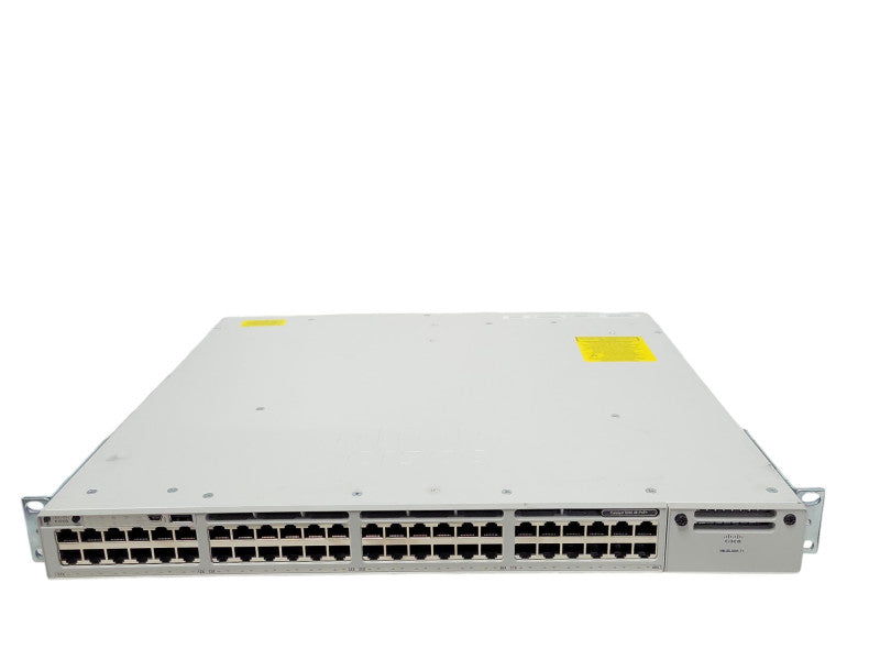 Cisco C9300-48P-E V03 Catalyst 9300 48-port PoE+ Managed Switch 1x PSU, READ _