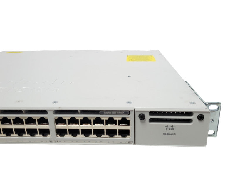 Cisco C9300-48P-E V03 Catalyst 9300 48-port PoE+ Managed Switch 1x PSU, READ _
