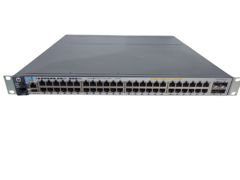 HP J9574A E3800 48G-4SFP+ 48x GbE POE+ 4x 10GbE SFP+ Port w/ J9577a !