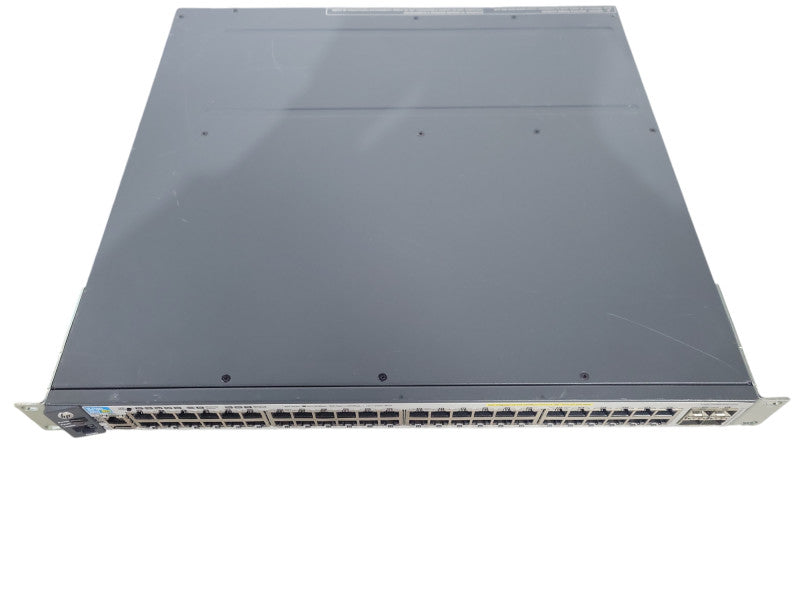 HP J9574A E3800 48G-4SFP+ 48x GbE POE+ 4x 10GbE SFP+ Port w/ J9577a !