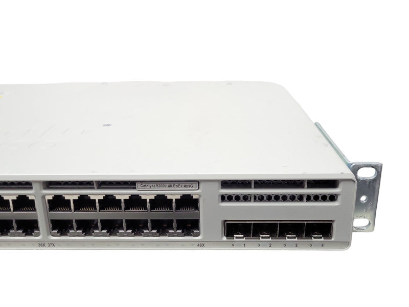 Cisco C9200L-48P-4G-E 48-Port Gigabit PoE + 4x 1G SFP Switch 1x PSU, See _