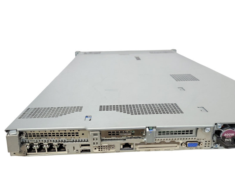 HP Proliant DL360 Gen 10 1U Bare bone with 64GB DDR4 RAM, 2x PSU, No HDD/CPU _