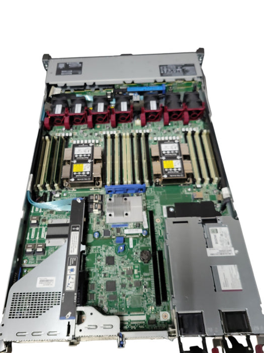 HP Proliant DL360 Gen 10 1U Bare bone with 64GB DDR4 RAM, 2x PSU, No HDD/CPU _