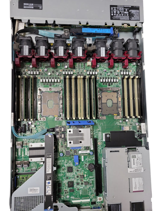 HP Proliant DL360 Gen 10 1U Bare bone with 64GB DDR4 RAM, 2x PSU, No HDD/CPU _