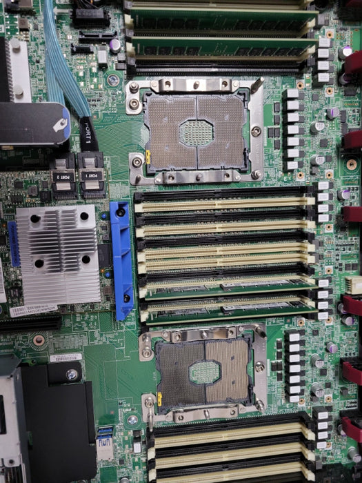 HP Proliant DL360 Gen 10 1U Bare bone with 64GB DDR4 RAM, 2x PSU, No HDD/CPU _
