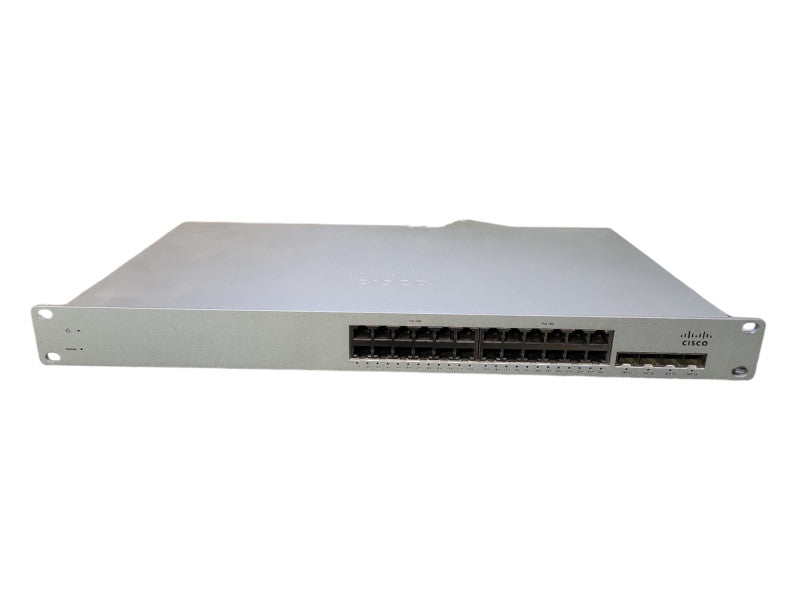 Cisco Meraki MS220-24P, 24-Port Gigabit PoE Switch, 4x SFP, Unclaimed\t Q