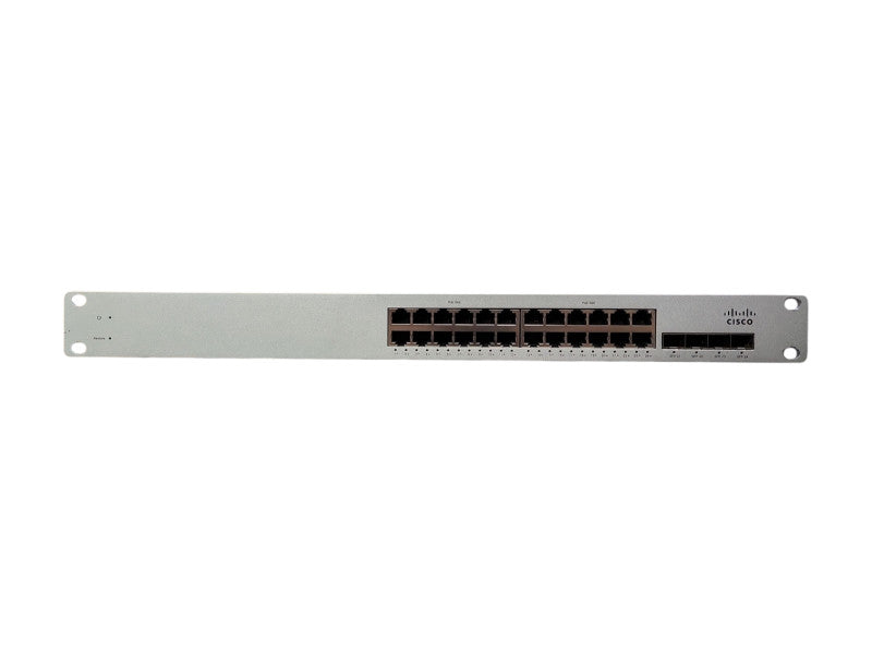 Cisco Meraki MS220-24P, 24-Port Gigabit PoE Switch, 4x SFP, Unclaimed\t Q