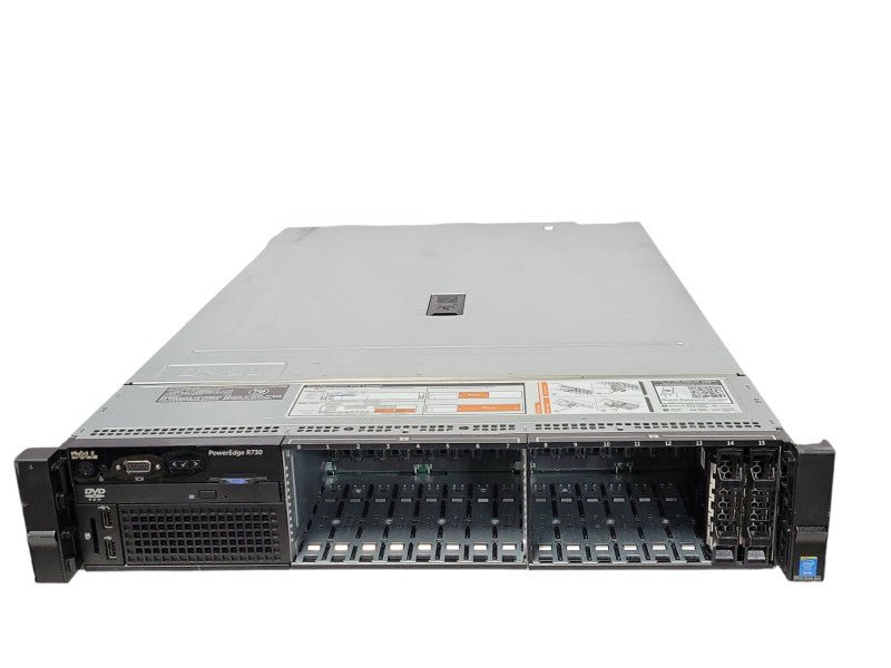 DELL PowerEdge R730 2x Intel Xeon E5-2630v3 2.40Ghz 64GB RAM H730p mini _