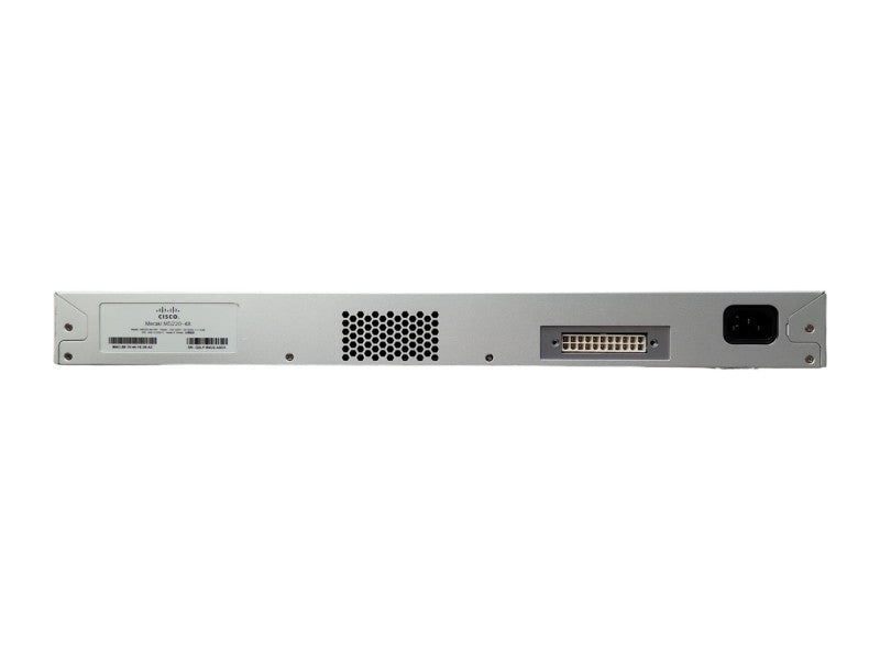 Cisco Meraki MS220-48 MS220-48-HW Gigabit Switch Unclaimed Q