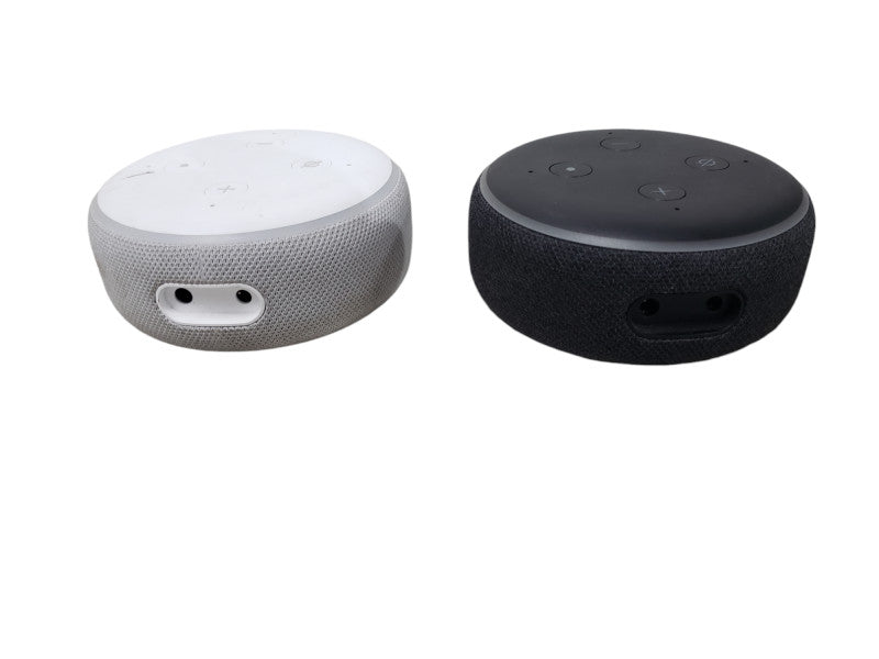 Set of 2x Amazon Echo Smart Speaker Model: D9N29T (Grey and Black)