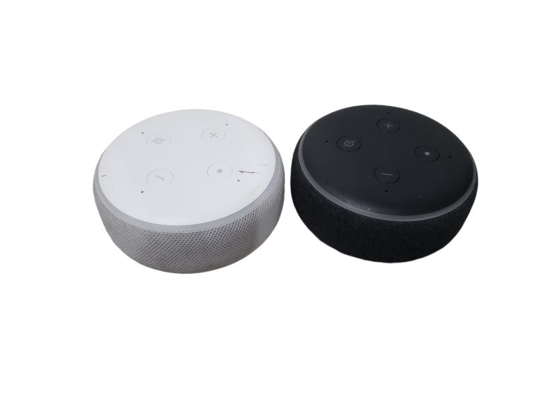 Set of 2x Amazon Echo Smart Speaker Model: D9N29T (Grey and Black)