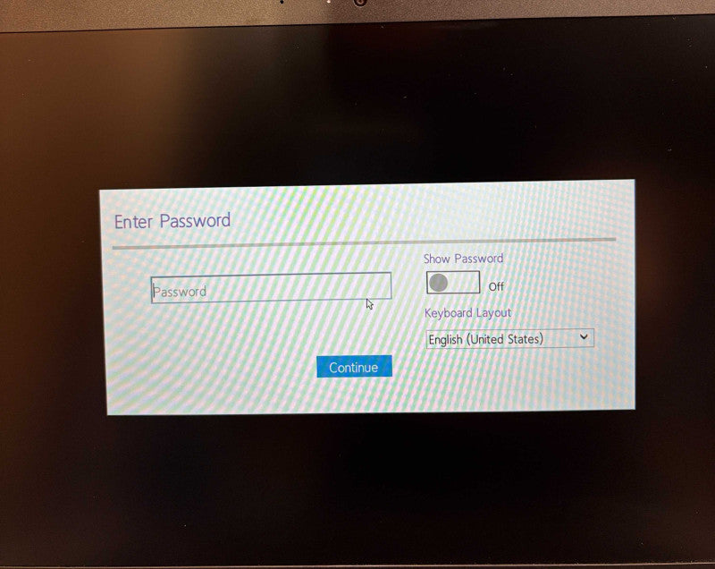 Lenovo ThinkPad T14s i5-1145G7 8GB 256SSD BIOS Locked No Power Adapter READ!  Lap200