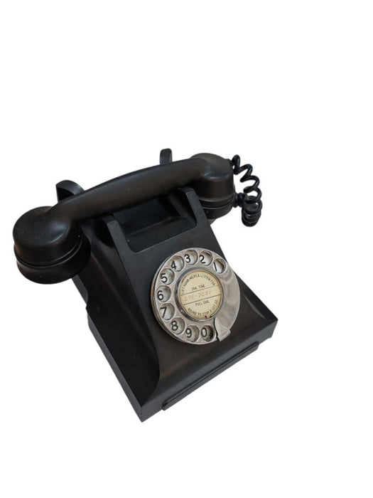 Vintage Bakelite Telephone Antique Rotary Dial 1950's =