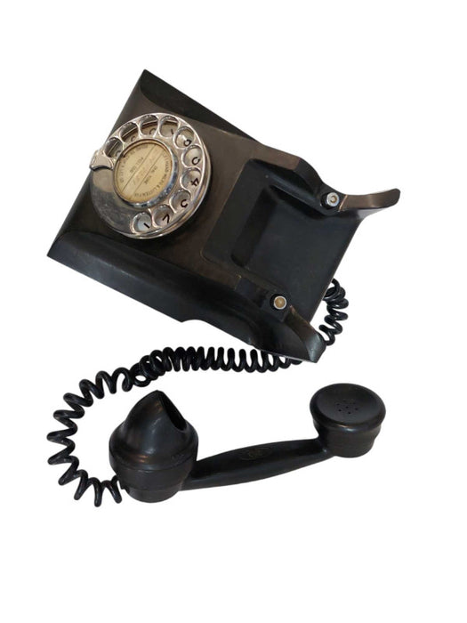 Vintage Bakelite Telephone Antique Rotary Dial 1950's =