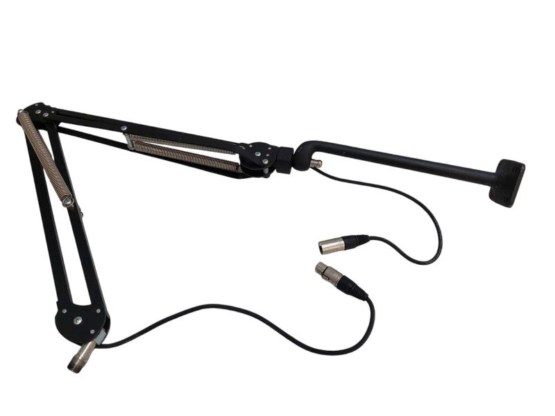 White Lights Pro Boom Audio Boom Arm with Solid Mount & Audio Cable  Q=