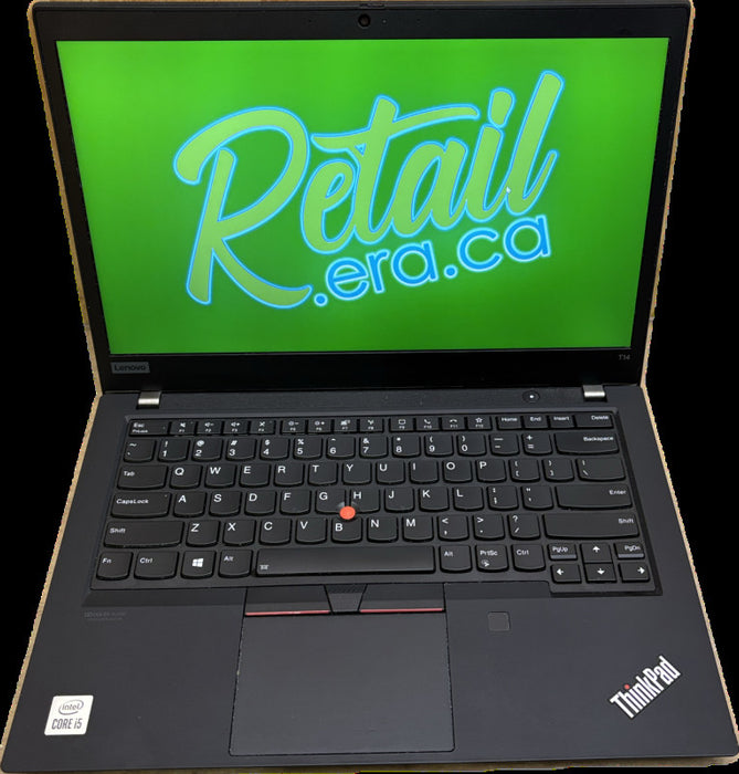 Lenovo ThinkPad T14 Gen1 i5-10210U 16GB 256SSD No Power Adapter READ! Q Lap200