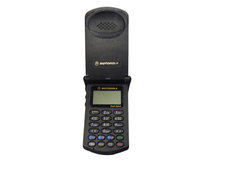 Vintage Motorola StarTAC ST7868W cellphone READ $