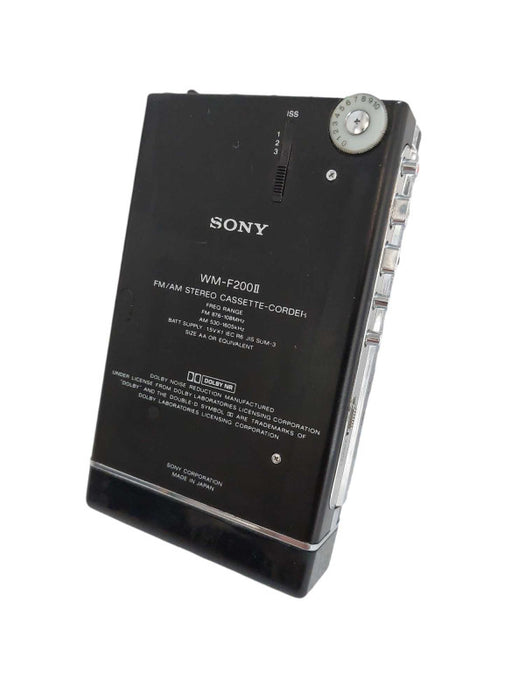 Sony Recording Walkman Model: WM-F200ii FM/AM Stereo cassette-corder  =