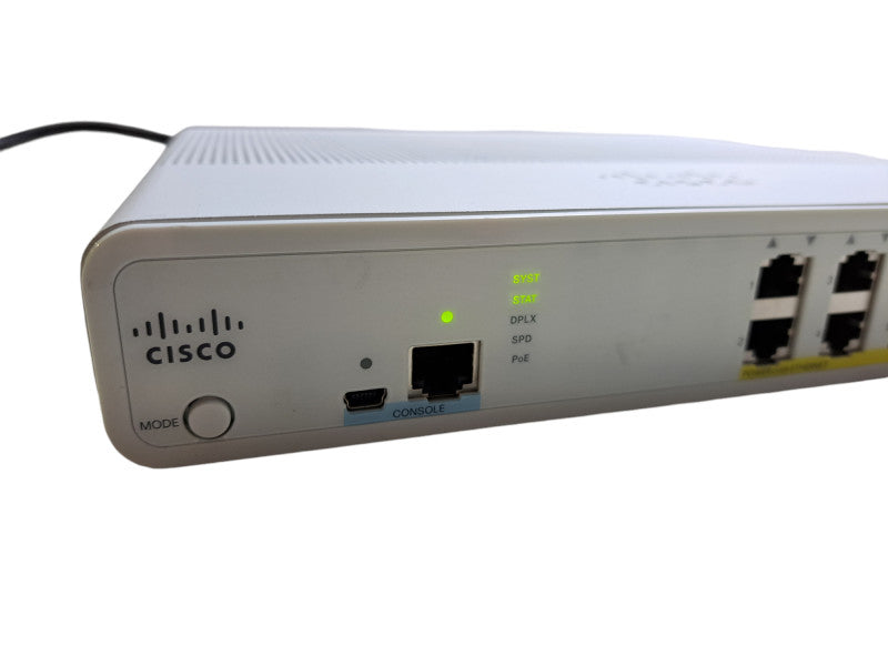 Cisco WS-C2960C-8PC-L | 8-Port 10/100 PoE Silent Switch