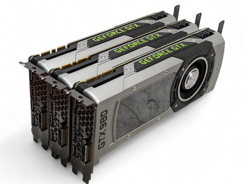 NVIDIA GeForce GTX 980 4GB 3 Way SLI Setup  -